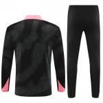 Paris Saint-Germain Training Sweatshirts Viertelreißverschluss 2024-25 Schwarze